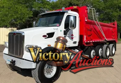 2021 Peterbilt 567 Quad-Axle Dump Truck