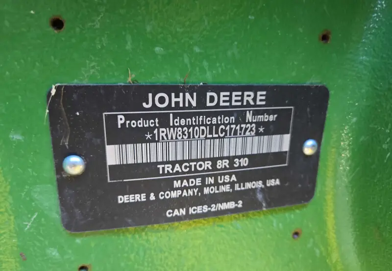 2020 John Deere 8R 310 photo 79